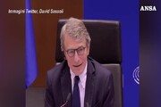 Quando Sassoli commosso ringraziava l'Europarlamento: 'Abbiamo fatto funzionare l'Unione europea'