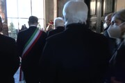 Sassoli: aperta la camera ardente, l'omaggio di Mattarella