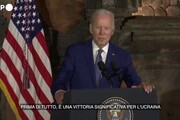 Biden: 'A Kherson una vittoria significativa per Kiev'