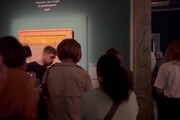 Azione degli ambientalisti a Roma, imbrattato quadro di Van Gogh