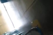 Mezzi militari russi nella centrale di Zaporizhzhia