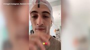 Siviglia-Roma, Damiano dei Maneskin si tinge i capelli di giallorosso