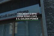 Unicredit e Bpm: cosa sono l'Ops e il golden power