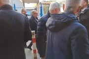 Sangiuliano al congresso FdI di Napoli, non parla di Sgarbi