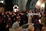 Navalny, alcuni momenti del funerale nella chiesa a Mosca