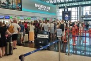 Jacobs in partenza per Parigi, selfie in aeroporto a Fiumicino