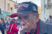 Dagli Stati Uniti al Molise, a 102 anni un pilota dei Tuskegee di nuovo in Italia