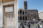 La tomba di papa Francesco a Santa Maria Maggiore