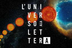 La lettera D è dedicata al Diagramma H-R, il grafico che rappresenta la relazione tra luminosità e temperatura superficiale delle stelle (fonte: INAF)
