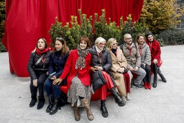 Unipol installa a Milano la sua sesta panchina rossa