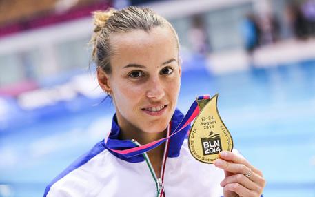 Tania Cagnotto oro nel trampolino da un metro Berlin © EPA