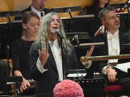 Patti Stmith canta Dylan © EPA