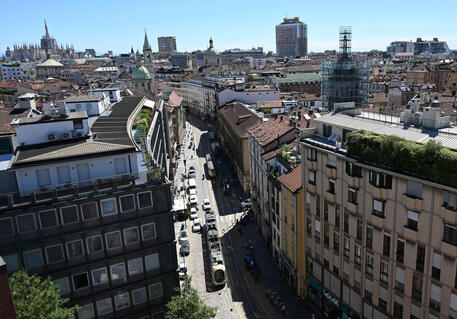 Una veduta panoramica su Milano © ANSA