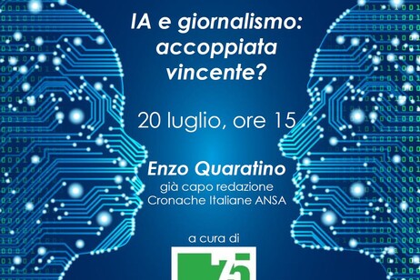 IA e giornalismo: intervento di Enzo Quaratino