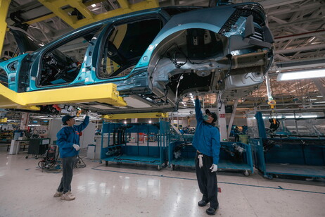 Electric car manufacturing in China