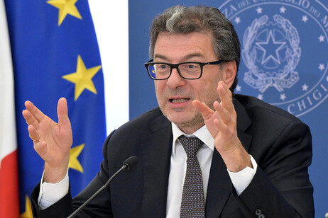 Il ministro dell'Economia Giorgetti