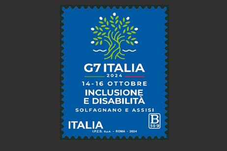 Un francobollo dedicato al G7 Inclusione e Disabilità