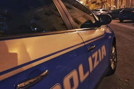 Una volante della polizia