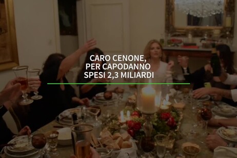 Caro cenone, per capodanno spesi 2,3 miliardi