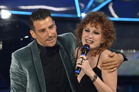 Fiorella Mannoia e Francesco Gabbani