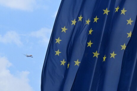 Una bandiera europea