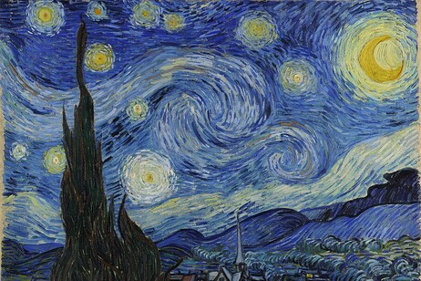 La “Notte Stellata” di Vincent van Gogh (fonte: Wikimedia Commons - Google Art Project)