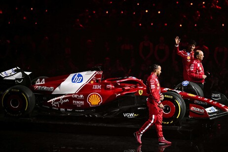 La nuvoa Ferrari di F1