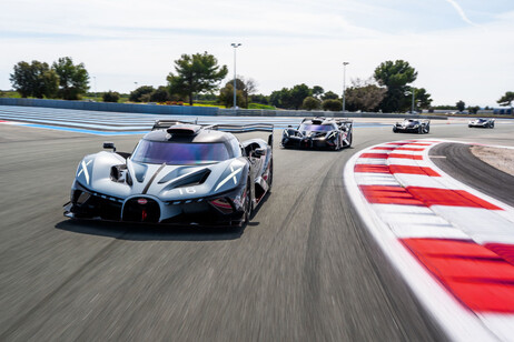 La Bugatti Bolide scende in pista al Paul Ricard