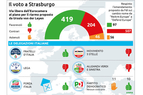 Il voto a Strasburgo