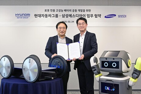 Hyundai Kia e Samsung SDI insieme per le batterie dei robot