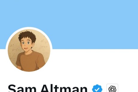 E' Ghibli mania con le immagini fatte da ChatGpt (immagine profilo X di Sam Altman, Ceo di OpenAI)