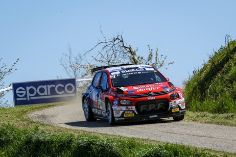 Rally Regione Piemonte, Crugnola vince su Citroën C3 rally2