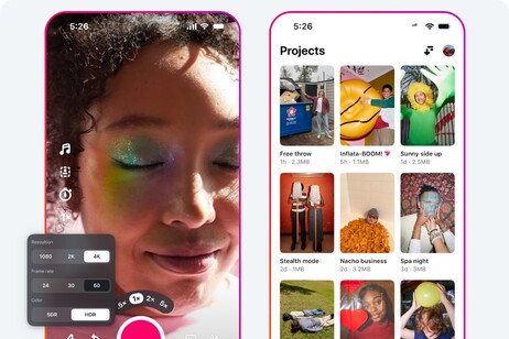 Instagram sfida TikTok, arriva l'app Edits per i video