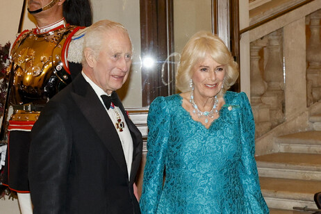 Britain's King Charles and Queen Camilla on state visit to Italy