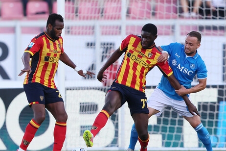 Soccer: Serie A; Lecce-Napoli