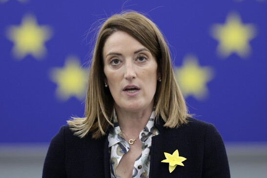 Metsola: "Meloni molto saggia sugli Usa, sono nostri alleati"