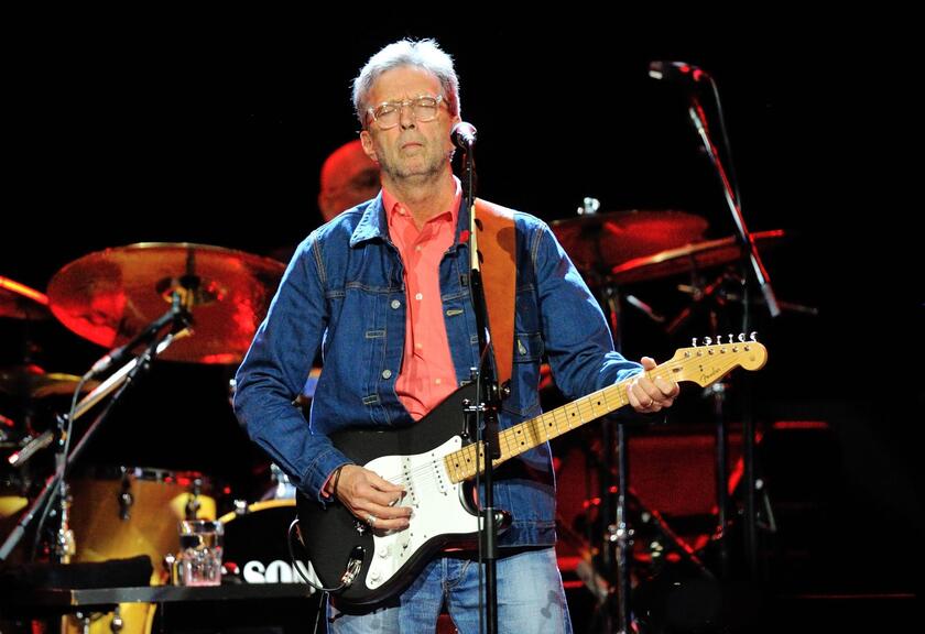 Eric Clapton in concert - RIPRODUZIONE RISERVATA