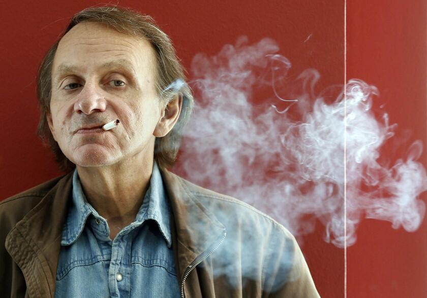 French author Michel Houellebecq presents - RIPRODUZIONE RISERVATA