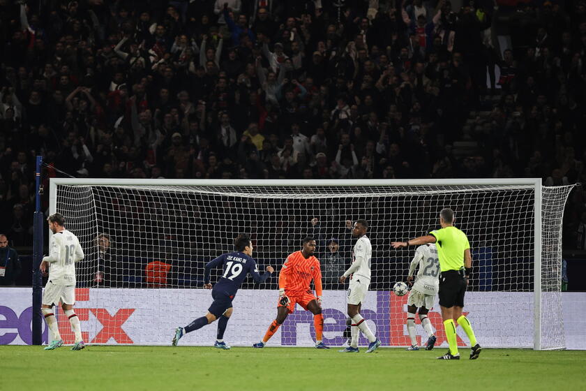UEFA Champions League - PSG vs AC Milan © ANSA/EPA