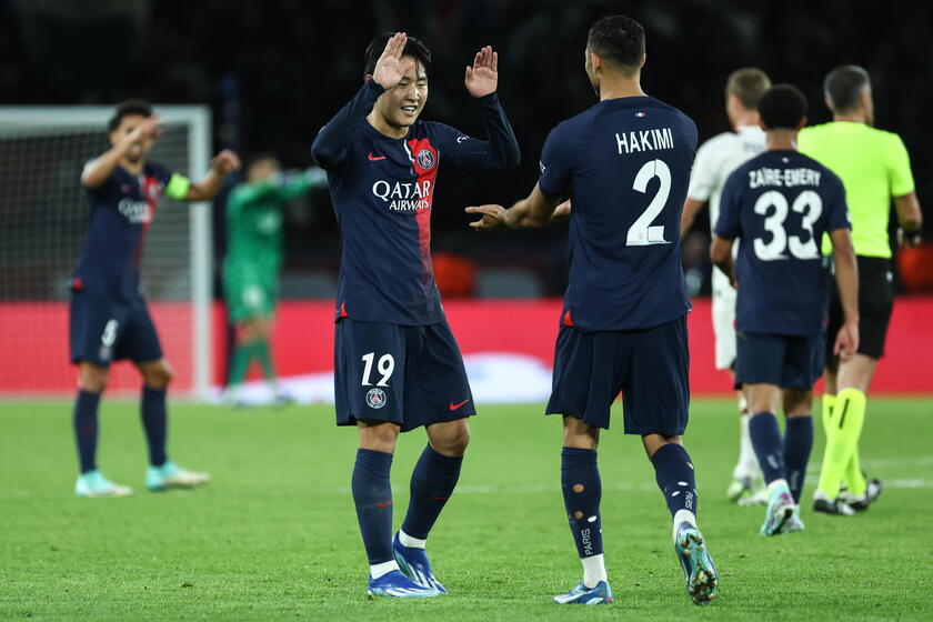 UEFA Champions League - PSG vs AC Milan © ANSA/EPA