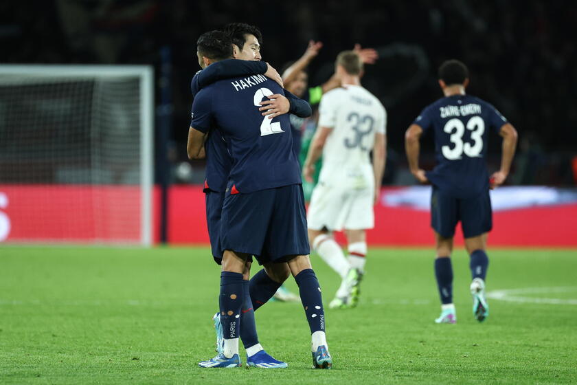 UEFA Champions League - PSG vs AC Milan © ANSA/EPA