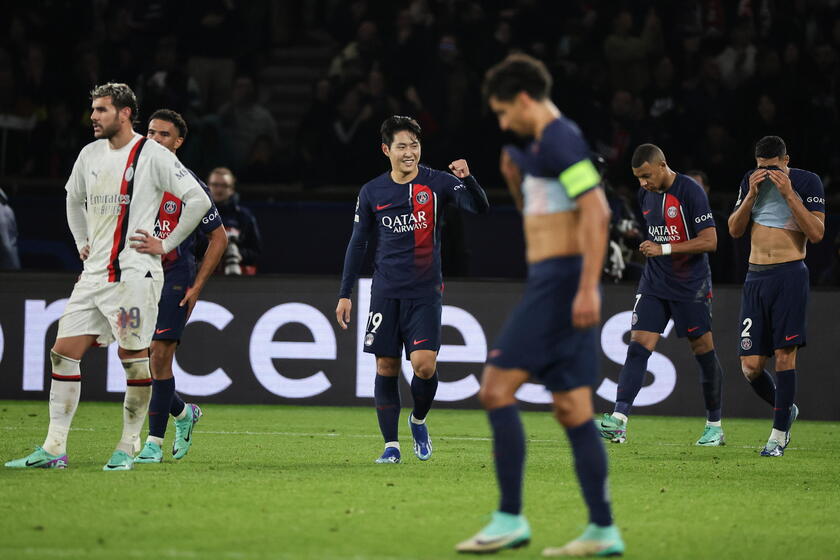 UEFA Champions League - PSG vs AC Milan © ANSA/EPA