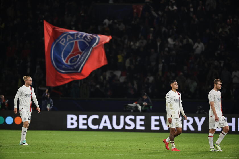 UEFA Champions League - PSG vs AC Milan © ANSA/EPA