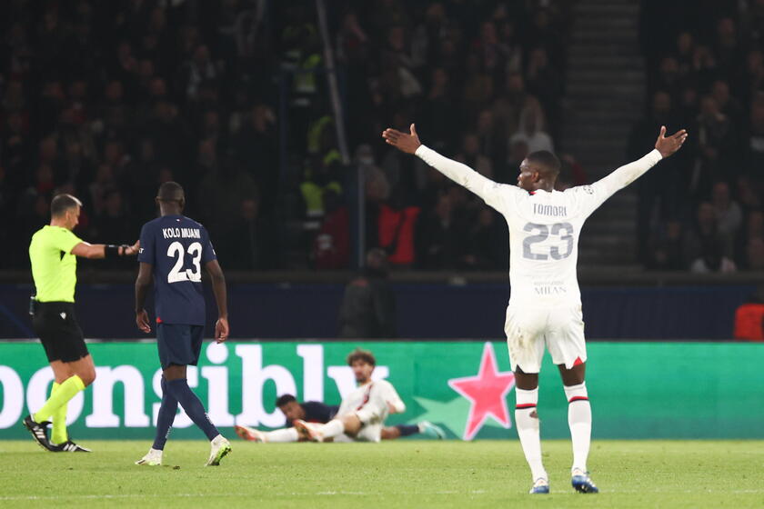 UEFA Champions League - PSG vs AC Milan © ANSA/EPA