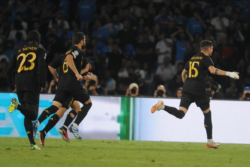 UEFA Champions League -SSC Napoli vs Real Madrid - RIPRODUZIONE RISERVATA