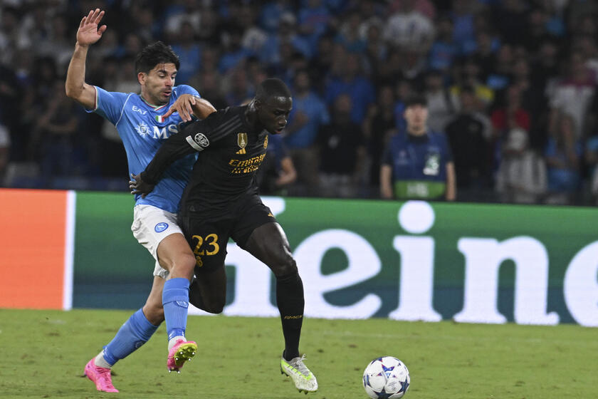 occer: UEFA Champions League; Napoli-Real Madrid - RIPRODUZIONE RISERVATA