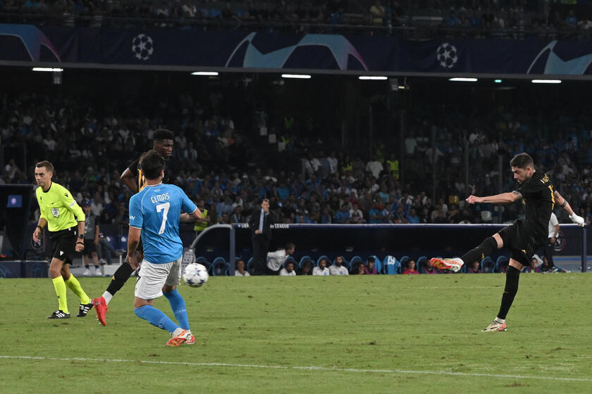 UEFA Champions League; Napoli-Real Madrid - RIPRODUZIONE RISERVATA