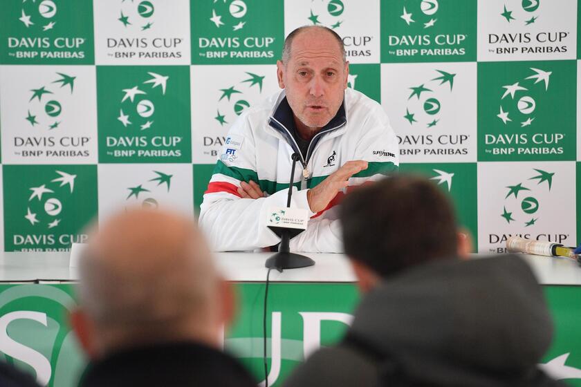 Davis Cup: Italy vs France - RIPRODUZIONE RISERVATA