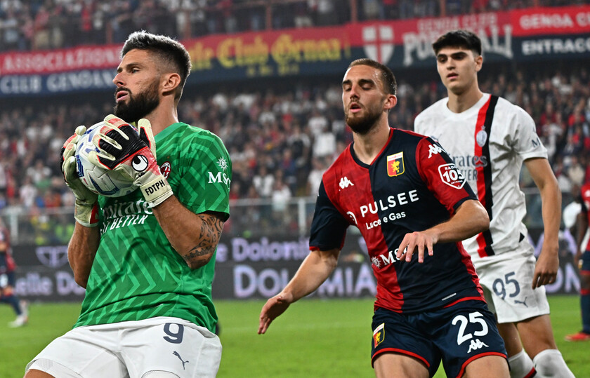 Soccer: Serie A; Genoa-Milan - RIPRODUZIONE RISERVATA