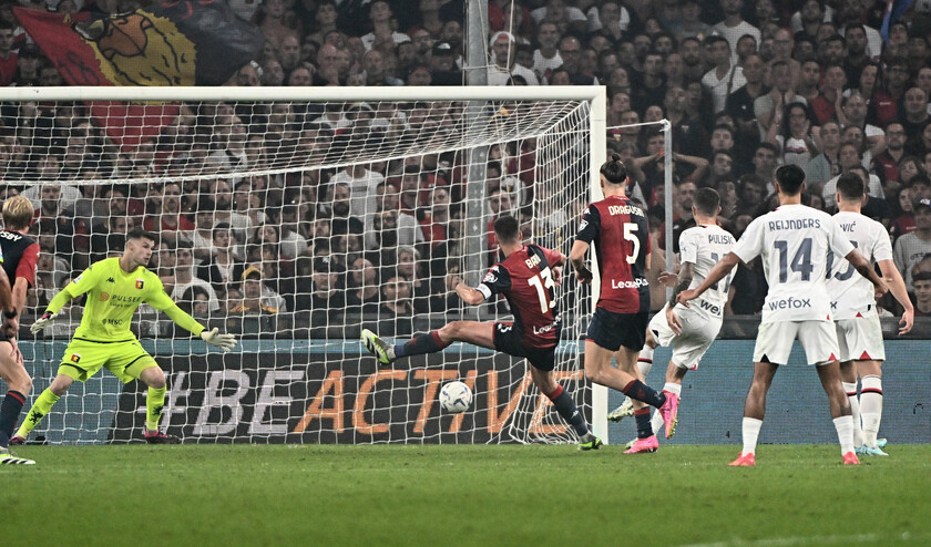 Soccer: Serie A; Genoa-Milan - RIPRODUZIONE RISERVATA